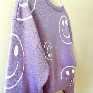 Altar’d State Smile Cropped Sweater